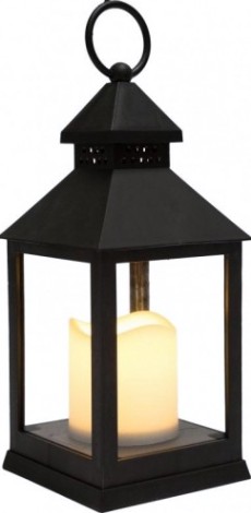 Фонарь декоративный Neon-Night со свечкой 10,5х10,5х24 см, теплый белый [513-051]