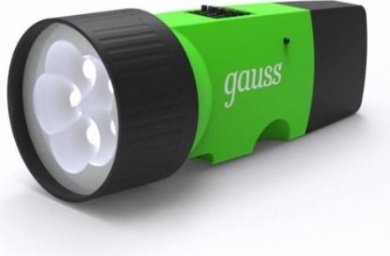 Фонарь GAUSS GFL103 ручной 1w 40lm ni-mh 250mah led [GF103]