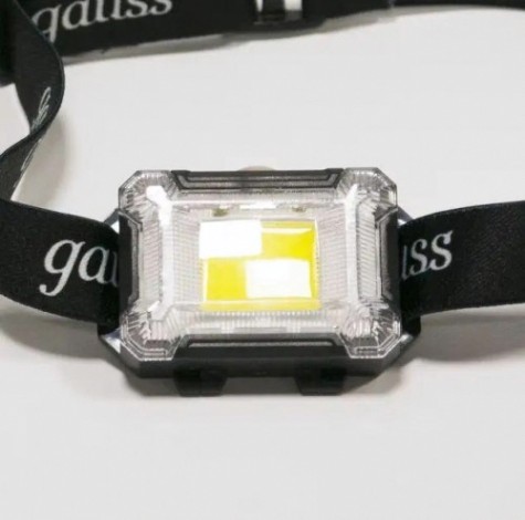 Фонарь GAUSS GFL304 налобный 3w 180lm 3xaaa led [GF304]