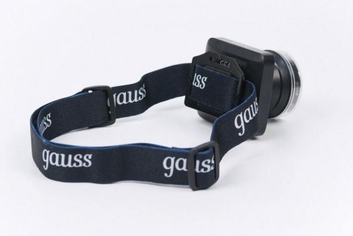 Фонарь GAUSS GFL401 налобный 5w 100lm диммируемый li-ion 3000mah led [GF401]