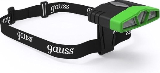 Фонарь GAUSS GFL406 налобный 5w 180lm li-ion 500mah led [GF406]