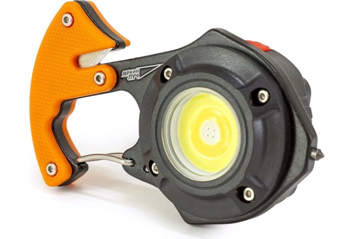 Фонарь-мультитул ЯРКИЙ ЛУЧ KM-143 "Муравей" COB-брелок [4606400106708]