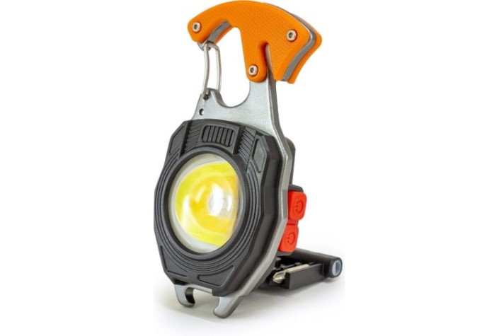 Фонарь-мультитул ЯРКИЙ ЛУЧ KM-147 "Муравей" COB-брелок [4606400106715]