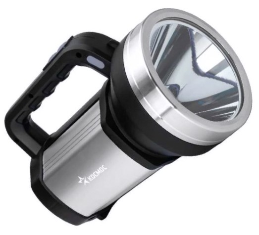 Фонарь-прожектор КОСМОС KOC900Lit аккумуляторный, 10 Bт LED, Li-ion18650