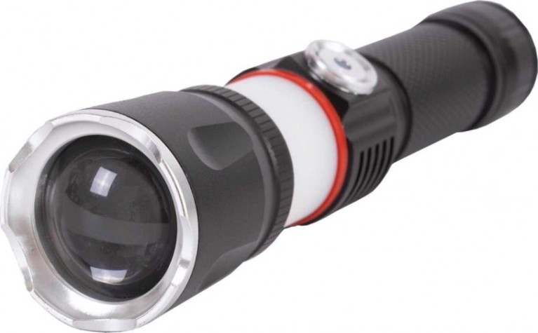 Фонарь светодиодный GLANZEN UFL-0300-03 ручной, аккумуляторный, usb