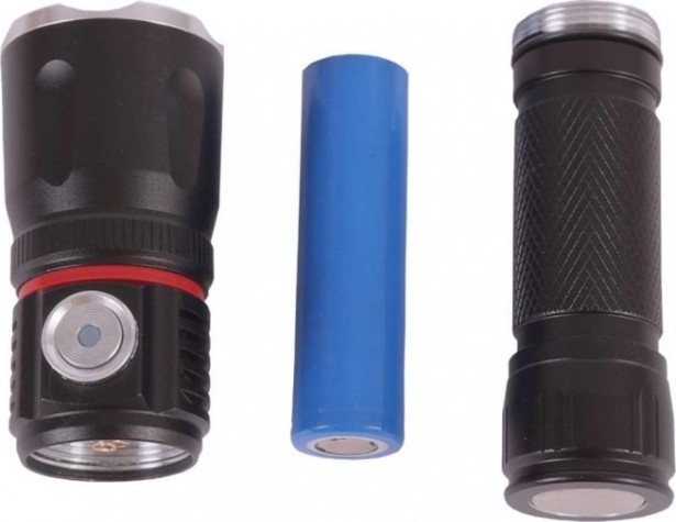 Фонарь светодиодный GLANZEN UFL-0300-03 ручной, аккумуляторный, usb Фонарь светодиодный GLANZEN UFL-0300-03 ручной, аккумуляторный, usb