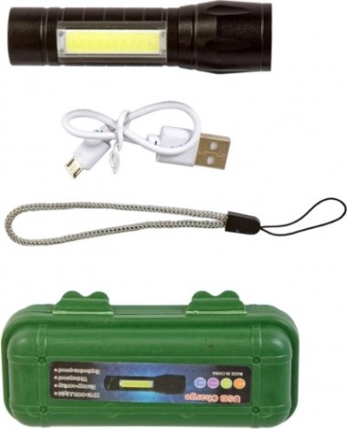Фонарь светодиодный GLANZEN UFL-0300-511 аккумуляторный, usb