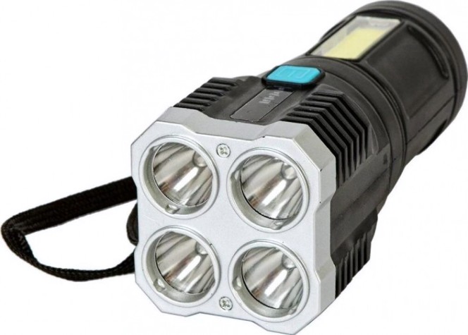 Фонарь светодиодный GLANZEN UFL-0400-LS03 аккумуляторный, usb