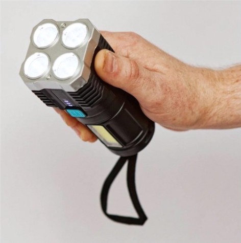 Фонарь светодиодный GLANZEN UFL-0400-LS03 аккумуляторный, usb Фонарь светодиодный GLANZEN UFL-0400-LS03 аккумуляторный, usb