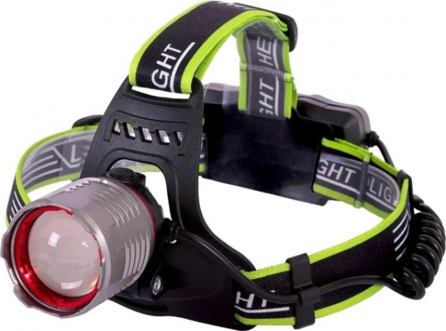 Фонарь светодиодный GLANZEN UFL-1500-A17 налобный аккумуляторный USB