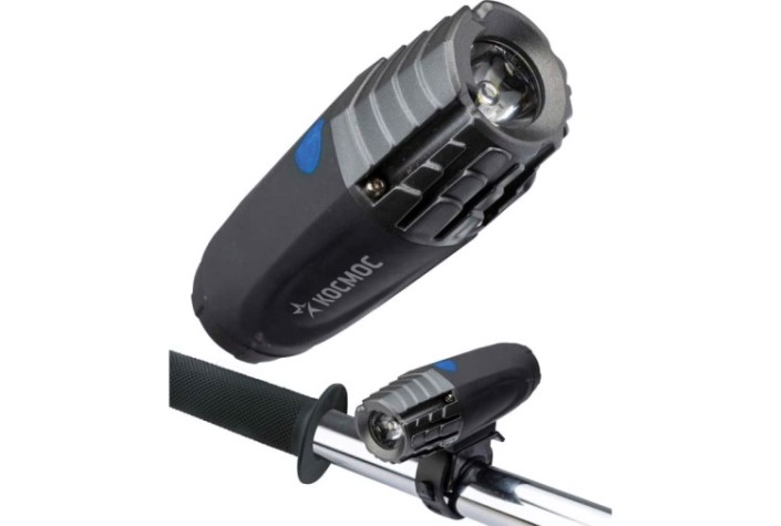 Фонарь велосипедный КОСМОС KOC402B с коллиматорной линзой