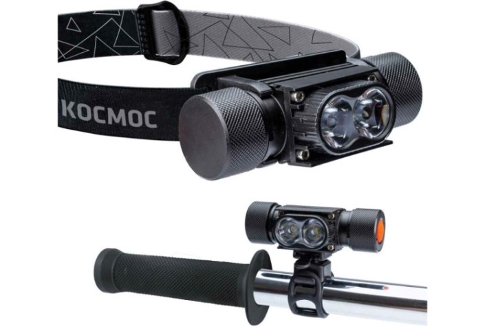 Фонарь велосипедный КОСМОС KOS501Lit налобный