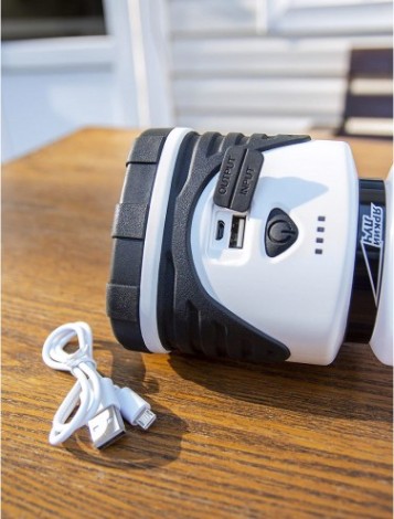 Фонарь ЯРКИЙ ЛУЧ CL-500A LUMIS кемпинг, 3k/5k/6.5k диммер, powerbank [4606400106500]