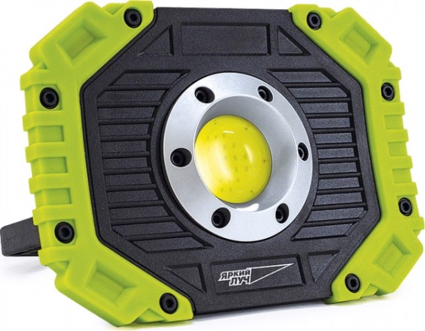 Фонарь ЯРКИЙ ЛУЧ DRAGON A-30 прожектор cob-диод, переносной [4606400106487]