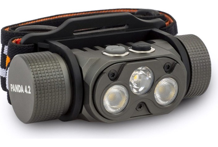 Фонарь ЯРКИЙ ЛУЧ PANDA 4.2 YLP налобный CREE XP-L HI +2 Sams.LH351D High-CRI [4606400012016]