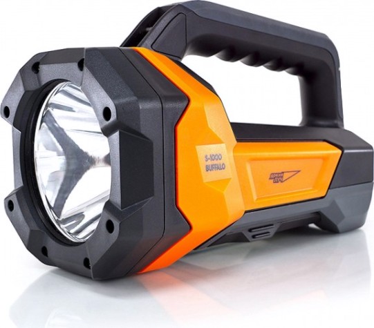 Фонарь ЯРКИЙ ЛУЧ S-1000 Buffalo узконапр., powerbank [4606400004004]