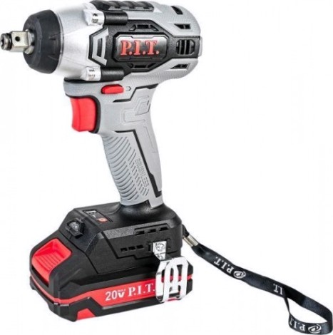 Гайковерт аккумуляторный P.i.t. PIW20H-300A/1 бесщеточный