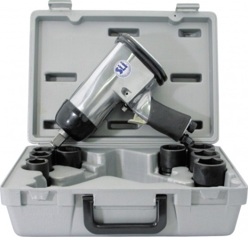 Гайковерт пневматический SUMAKE ST-5561K с набором головок [7342]