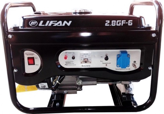 Генератор бензиновый LIFAN 3000 (2.8GF-6) [3000(2.8GF-6)]