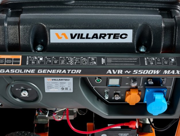 Генератор бензиновый VILLARTEC GG6300EWC