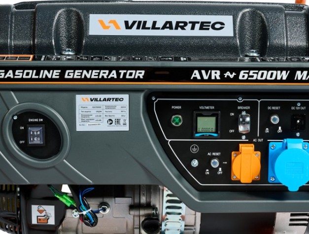 Генератор бензиновый VILLARTEC GG7300C Генератор бензиновый VILLARTEC GG7300C