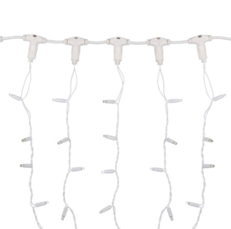 Гирлянда Neon-Night 235-115 Занавес 2x1,5м 300 LED БЕЛЫЙ ПВХ IP65, 230B