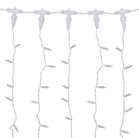 Гирлянда Neon-Night 235-176 Занавес 2x6м 768 LED ТЕПЛЫЙ БЕЛЫЙ IP65, 230B