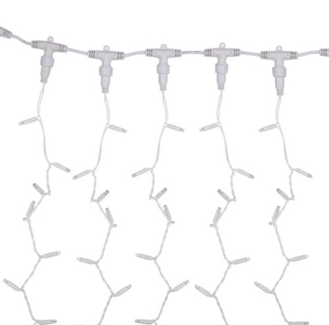 Гирлянда Neon-Night 235-211 Занавес 2x6м 600 LED БЕЛЫЙ IP65, 230B