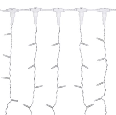 Гирлянда Neon-Night 235-301-6 Занавес 2x1,5м 192 LED ЖЕЛТЫЙ IP65, 230B