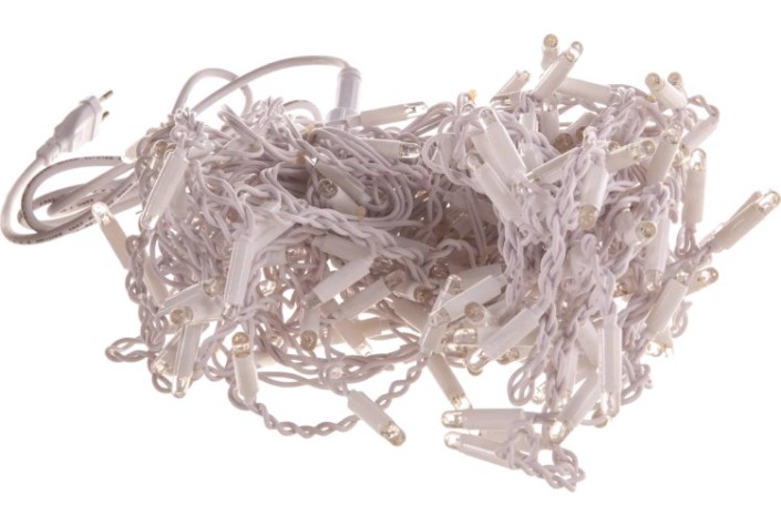 Гирлянда Neon-Night 255-136 БАХРОМА (Айсикл), 4,8х0,6м, 176 LED СИНИЙ, IP65