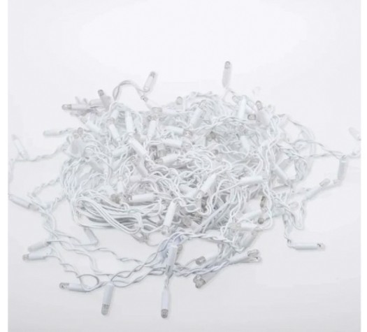 Гирлянда Neon-Night 255-166 БАХРОМА (Айсикл), 4,8х0,6м, 176 LED ТЕПЛЫЙ БЕЛЫЙ