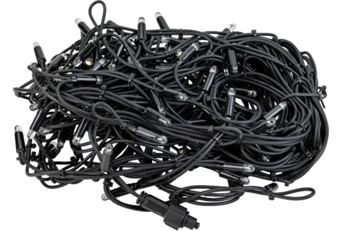 Гирлянда Neon-Night 255-225 БАХРОМА (Айсикл), 4,0х0,6м, 128 LED БЕЛЫЙ, 3,3мм