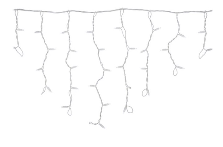 Гирлянда Neon-Night 255-353 БАХРОМА (Айсикл) 4,0х0,6м, 128 LED СИНИЙ 2,3мм