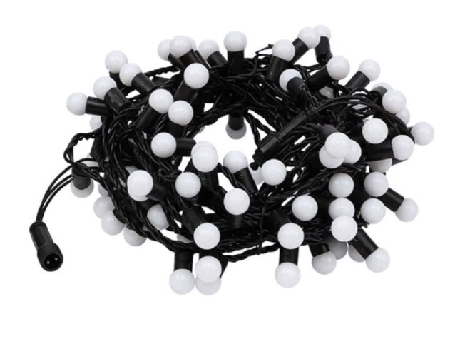 Гирлянда Neon-Night 303-503 Мультишарики ø17,5мм, 20 м, 200LED СИНИЙ