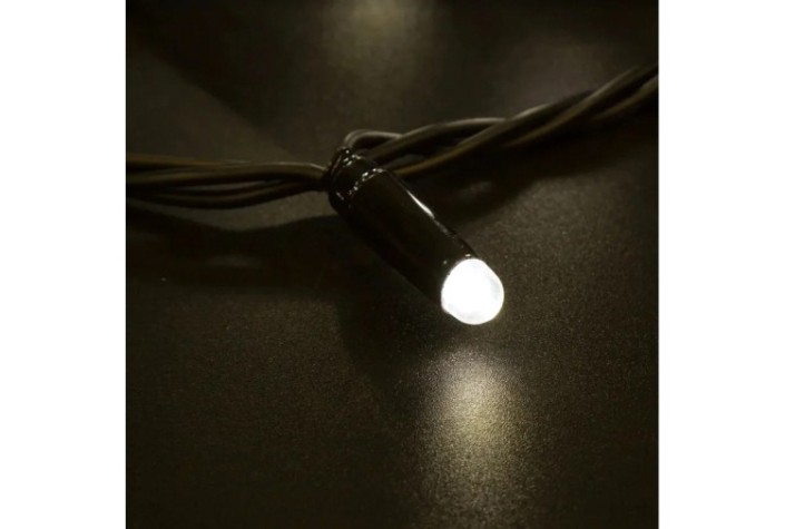 Гирлянда Neon-Night 305-176 Нить 10м (2 модуляx5м) 100 LED ТЕПЛЫЙ БЕЛЫЙ