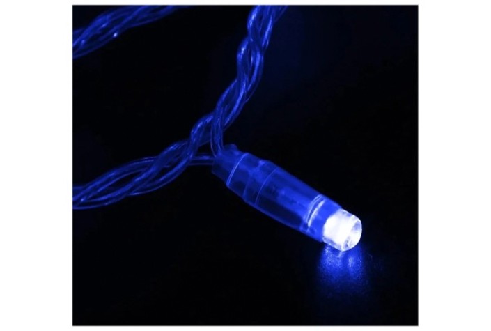Гирлянда Neon-Night 305-183 Нить 10м (2 модуляx5м) 100 LED СИНИЙ