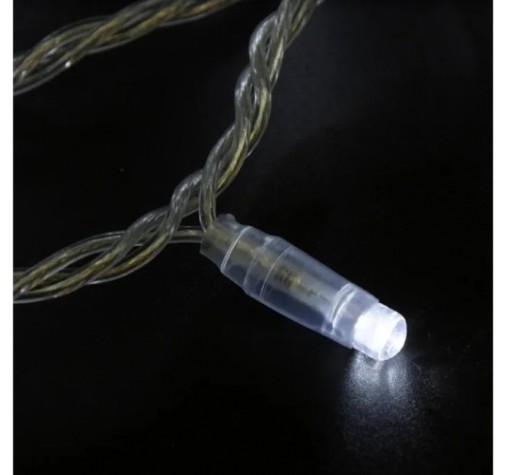 Гирлянда Neon-Night 305-255 Нить 10м (2 модуляx5м) 100 LED БЕЛЫЙ