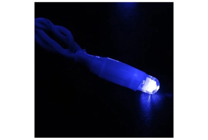 Гирлянда Neon-Night 305-263 Нить 10м (2 модуляx5м) 100 LED СИНИЙ