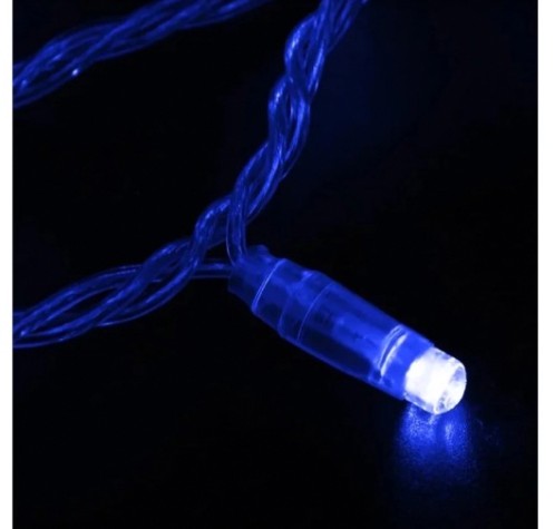 Гирлянда Neon-Night 305-283 Нить 10м (2 модуляx5м) 100 LED СИНИЙ