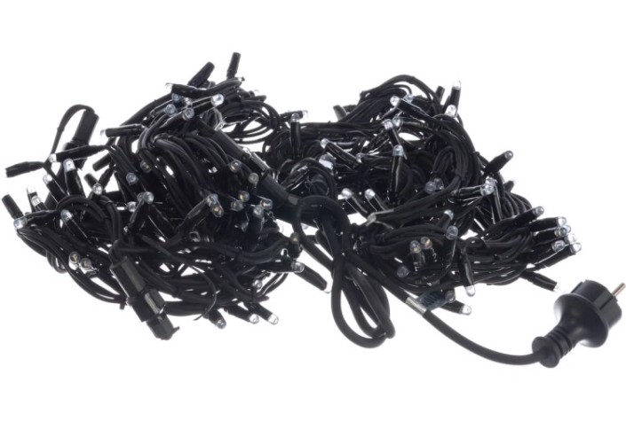 Гирлянда Neon-Night 315-156 Нить 20м (4 модуляx5м) 200 LED ТЕПЛЫЙ БЕЛЫЙ