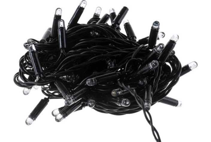 Гирлянда Neon-Night 323-316 Клип лайт 24В, 3 нити по 10 м, 198 LED ТЕПЛЫЙ БЕЛЫ