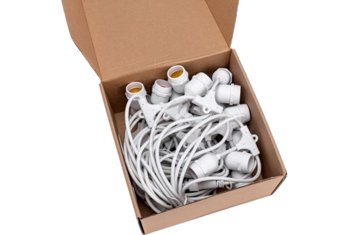 Гирлянда Neon-Night 331-338 Белт-Лайт 2 жилы 20м, белый шаг 50см, 40 патрон