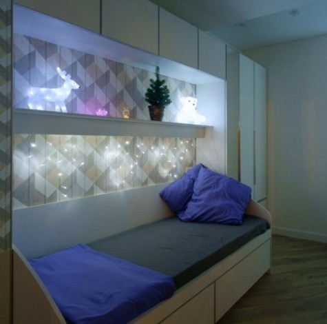 Гирлянда Neon-Night АЙСИКЛ (бахрома) 1,8х0,5 м, 48 LED белые [255-015]