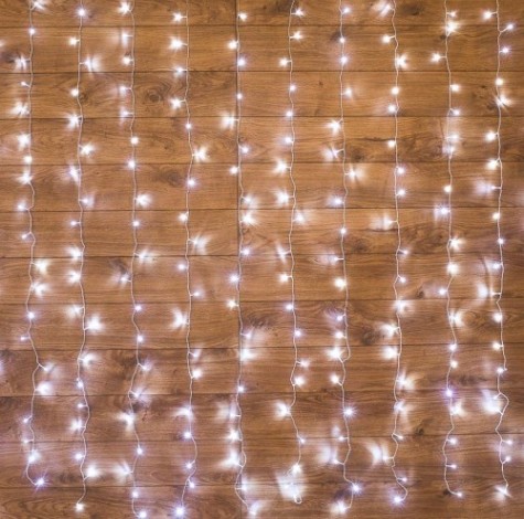 Гирлянда Neon-Night ДОЖДЬ 3х2 м 240 LED, белый 235-095 [235-095]