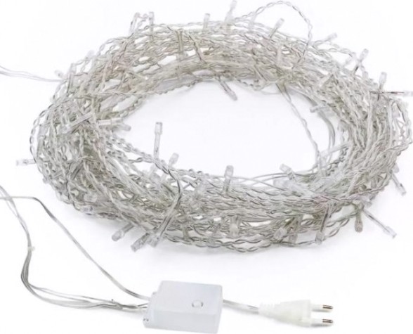 Гирлянда Neon-Night ДОЖДЬ (занавес) 1,5х1,5 м 144 LED, белый [235-015]