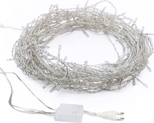 Гирлянда Neon-Night ДОЖДЬ (занавес) 2,5x2 м 300 LED белые [235-055]