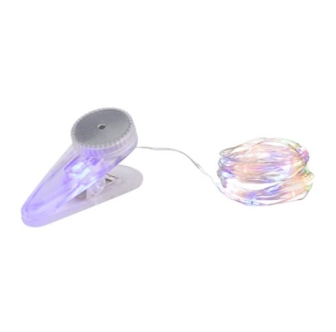 Гирлянда Neon-Night LED-DEW-IN-M светодиодная Роса с прищепкой 3м, 30LED, МУЛЬТИКОЛ [302-019]