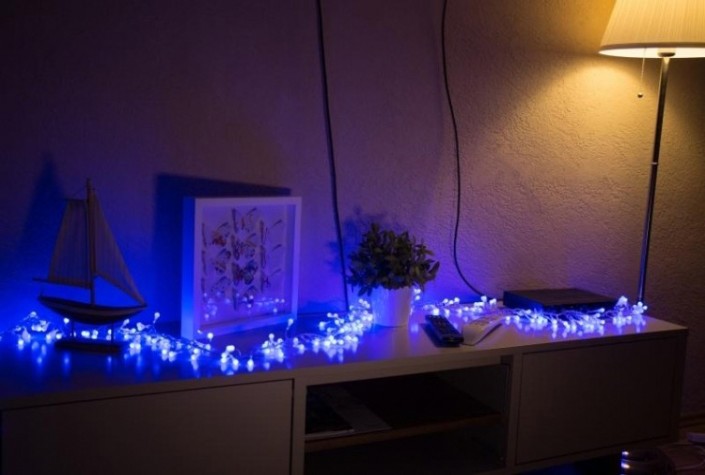Гирлянда Neon-Night Мишура 3 м 288 LED Синие [303-603]