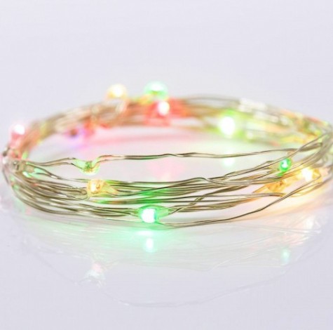 Гирлянда Neon-Night РОСА 2 м, 20 LED, RGB питание от USB [315-959]
