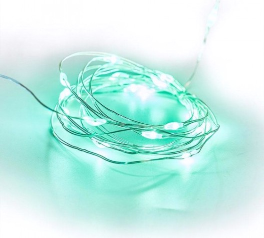 Гирлянда Neon-Night РОСА 2м 20 LED зеленые (2*CR2032 в комплекте) [303-008]